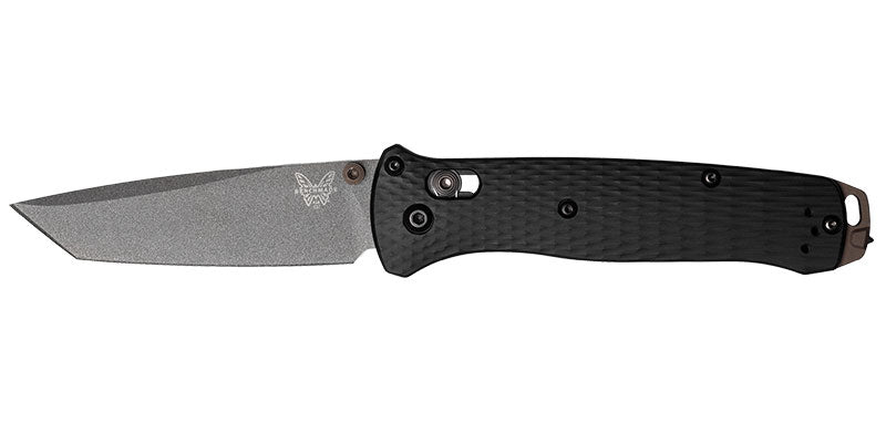 Couteau pliant Benchmade Bailout Storm Gray 537 acier CPM M4 lame 86 mm