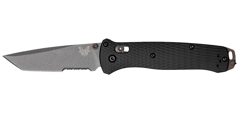 Couteau pliant Benchmade Bailout Storm Gray 537 acier CPM M4 lame 86 mm