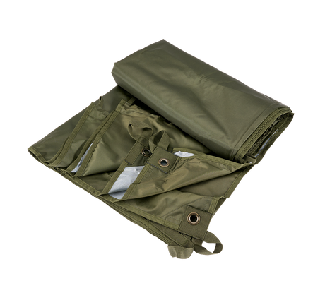 Bâche Brandit Premium 2 x 3 m polyester enduit œillets métal renforcés avec sacs