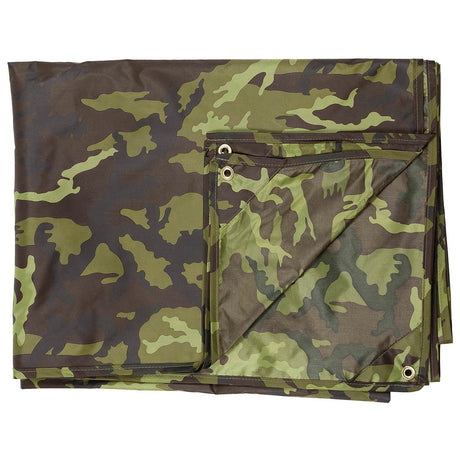 Bâche multifonction 4 x 5 m MFH - M95 CZ camo - Welkit.com