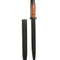 Baïonnette type 98k Mil-Tec lame acier AISI 1065 de 25,5 cm avec fourreau acier