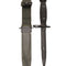 Baïonnette type US M7 Mil-Tec lame acier 17 cm poignée bakélite avec fourreau M8A1