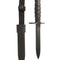 Baïonnette type US M7 Mil-Tec lame acier 420 de 17 cm avec fourreau M10 en ABS