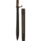 Baïonnette type allemand 98/05 Mil-Tec lame acier 36,5 cm avec fourreau métallique