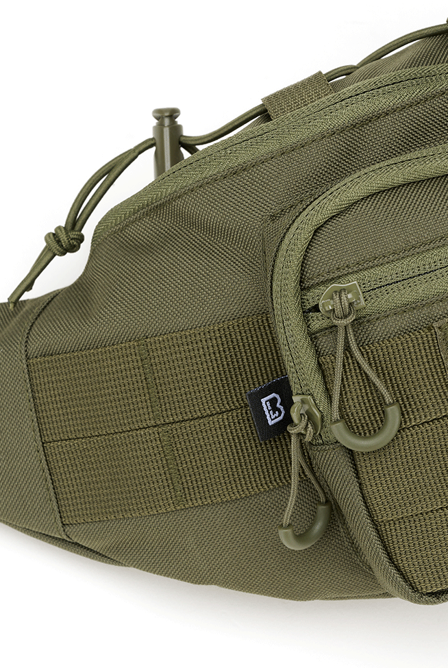 Banane Brandit MOLLE ceinture jusqu'à 170 cm poche dorsale et crochets porte-clés