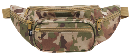 Banane Brandit ceinture réglable cinq poches à glissière polyester 30 x 14 x 10 cm