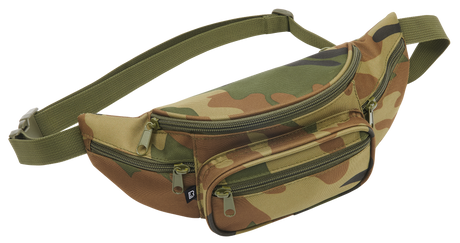 Banane Brandit ceinture réglable cinq poches à glissière polyester 30 x 14 x 10 cm