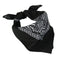 Bandana Mil-Tec type western en coton 54,5 x 54,5 cm à nouer au cou ou sur la tête