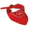 Bandana Mil-Tec type western en coton 54,5 x 54,5 cm à nouer au cou ou sur la tête