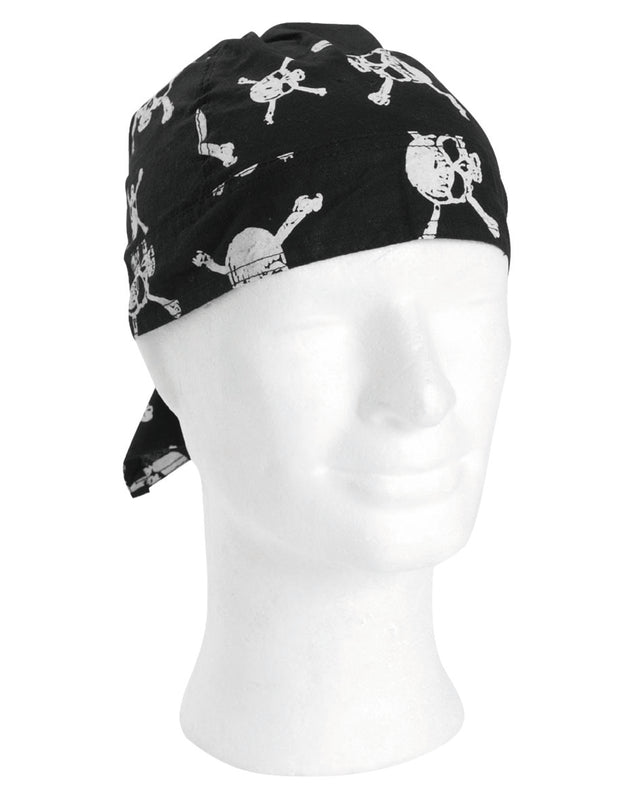 Bandana de tête Mil-Tec en coton 100 % à nouer sous un casque ou une casquette