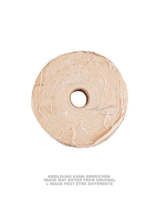 Bande de jute pour filet de camouflage type US 50 m, pièce d'occasion, lot de 2
