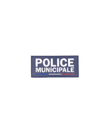 Bande de poitrine Police Municipale GK Pro en gomme à dos auto-agrippant deux formats
