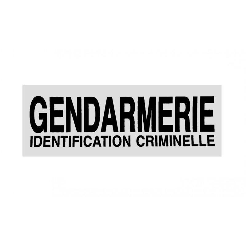 Bandeau d'identification Gendarmerie Patrol Equipement rétroréfléchissant auto-agrippant