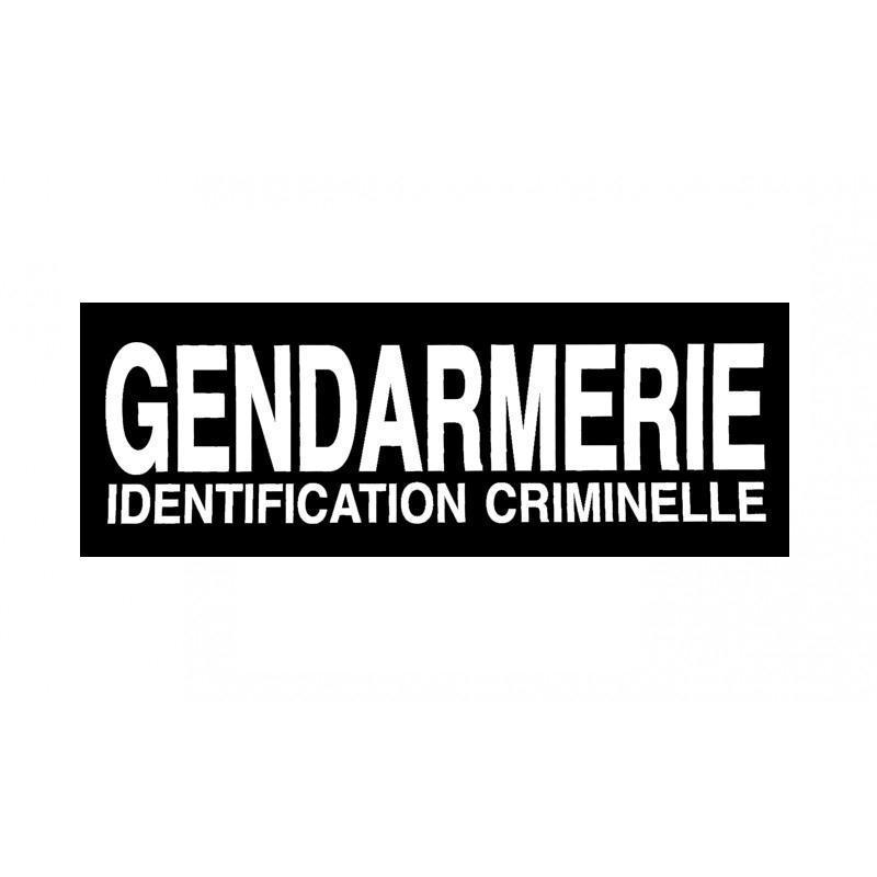 Bandeau d'identification Gendarmerie Patrol Equipement rétroréfléchissant auto-agrippant