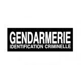 Bandeau d'identification Gendarmerie Patrol Equipement rétroréfléchissant auto-agrippant