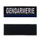 Bandeau d'identification Patrol Equipement Gendarmerie brodé 30 x 10 cm auto-agrippant