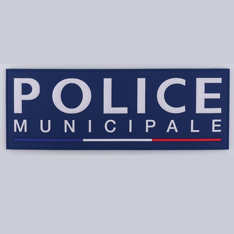 Bandeau d'identification Patrol Equipement Police Municipale Rubber haute densité
