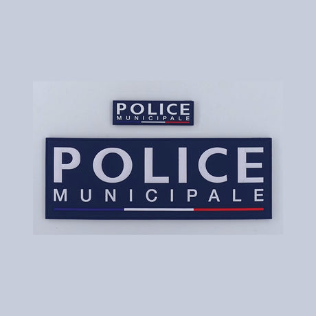 Bandeau d'identification Patrol Equipement Police Municipale Rubber haute densité
