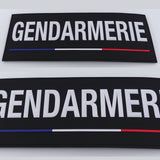 Bandeau d'identification souple Patrol Equipement Rubber haute densité lettres en relief