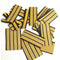 Bandes de manche d'officier de la marine est-allemande, la paire, assortiment