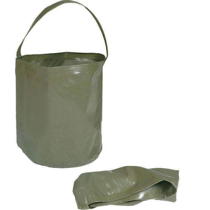 Bassine BUCKET FOLDABLE Mil - Tec - Vert olive - Welkit.com