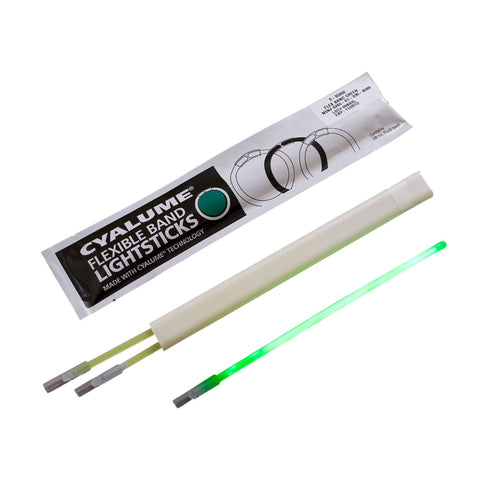 Bâton lumineux Cyalume FlexBand bracelet souple à connecteur de fermeture