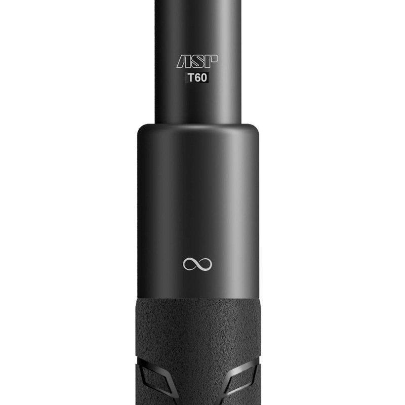 Bâton télescopique ASP Infinity T60 Black Chrome Vector Grip