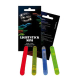 Bâtons lumineux Mil-Tec mini format 4 cm autonomie 8 à 12 heures (paquet de 10)