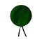 Béret Le Centurion vert Commando Marine en laine mérinos, bord cuir et doublure acétate