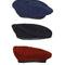 Béret militaire d'occasion, assortiment d'origines et de finitions variées