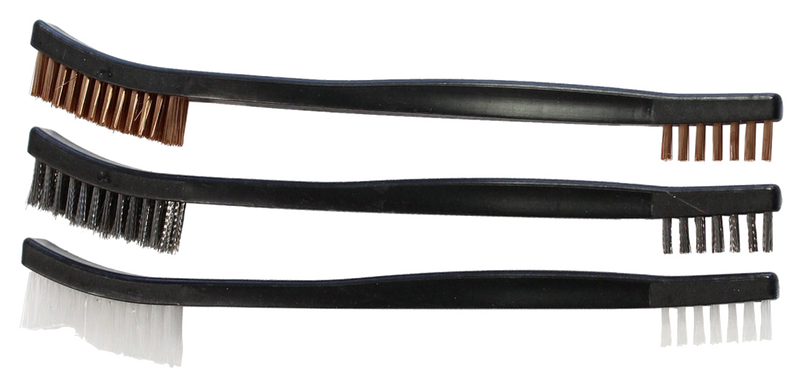 Birchwood Casey Lot 3 brosses de nettoyage 100 g pour l'entretien courant après séance de tir
