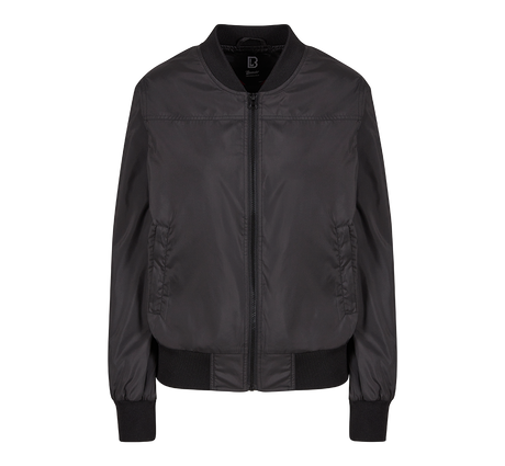 Blouson Brandit Jula coupe femme en polyester bords côtes et fermeture à glissière