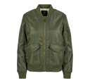 Blouson Brandit Sherpa coupe femme en nylon doublure peluche et bords côtes