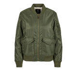 Blouson Brandit Sherpa coupe femme en nylon doublure peluche et bords côtes