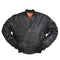 Blouson aviateur type MA1 Mil-Tec réversible en polyester ouaté 200 g/m² avec porte-crayons