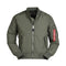Blouson aviateur type MA1 Summer Mil-Tec en nylon sans garnissage avec poche de bras