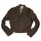 Blouson court type Ike de l'armée française en drap de laine, petites tailles