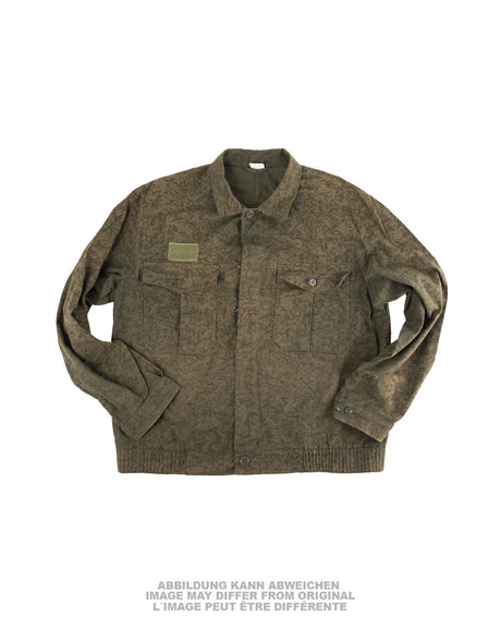 Blouson de combat de l'armée tchèque en pur coton, surplus militaire d'occasion, lot de 5