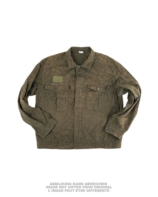 Blouson de combat de l'armée tchèque en pur coton, surplus militaire d'occasion