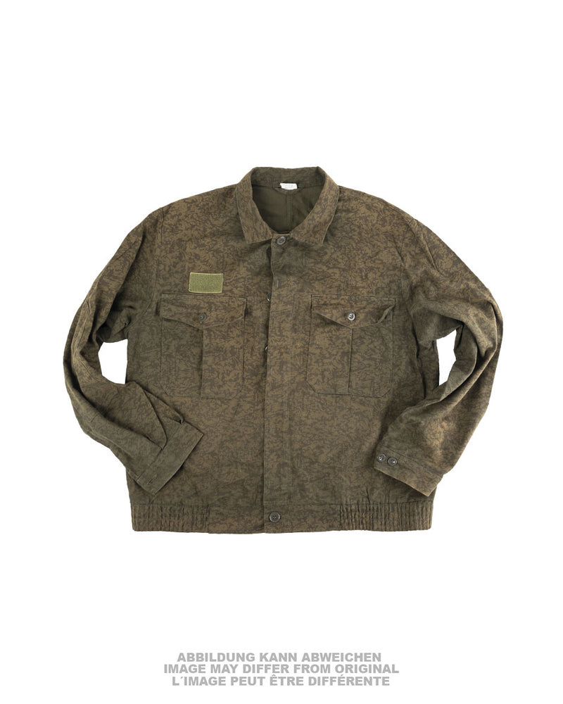 Blouson de combat de l'armée tchèque en pur coton, surplus militaire d'occasion