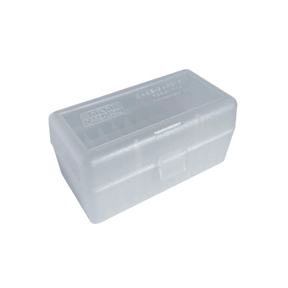 Boîte de rangement MTM compartimentée pour 50 cartouches calibre .270 / 30-06 / 25-06