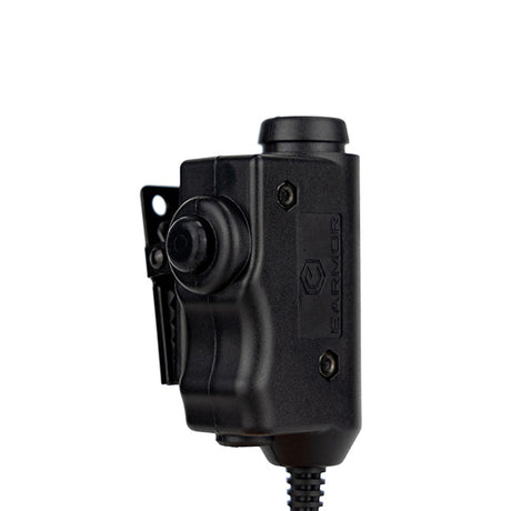Boîtier PTT Earmor M51 prise Nexus TP-120 OTAN pour poste radio Hytera BD505