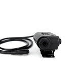 Boîtier PTT Earmor M51 prise Nexus TP-120 OTAN pour radio Kenwood 2 broches