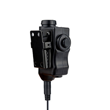 Boîtier PTT Earmor M52 avec bouton déporté M50 pour radio Hytera PD780