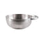 Bol de campagne Mil-Tec en acier inoxydable 1,3 L 16 x 7,5 cm avec anse de suspension