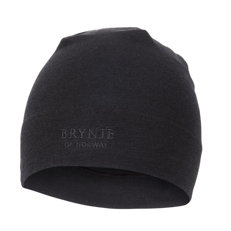 Bonnet Brynje Classic Wool laine mérinos 190 g/m² coutures plates, sous casque