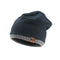 Bonnet Haix BC Beanie laine vierge et polyacrylique écusson cuir bord repliable