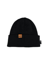 Bonnet Haix BC Beanie laine vierge et polyacrylique écusson cuir bord repliable