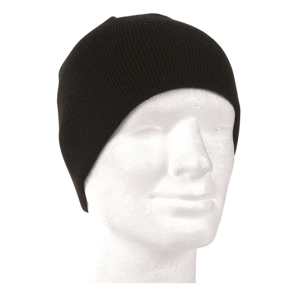 Bonnet Mil-Tec en polyacrylique tricoté maille serrée à coupe ajustée