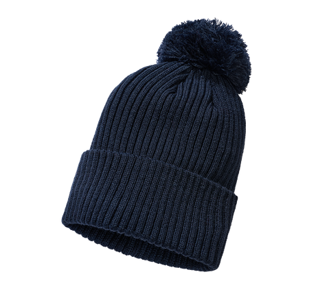 Bonnet à pompon Brandit Bobble Hat en maille polyacrylique avec doublure polaire